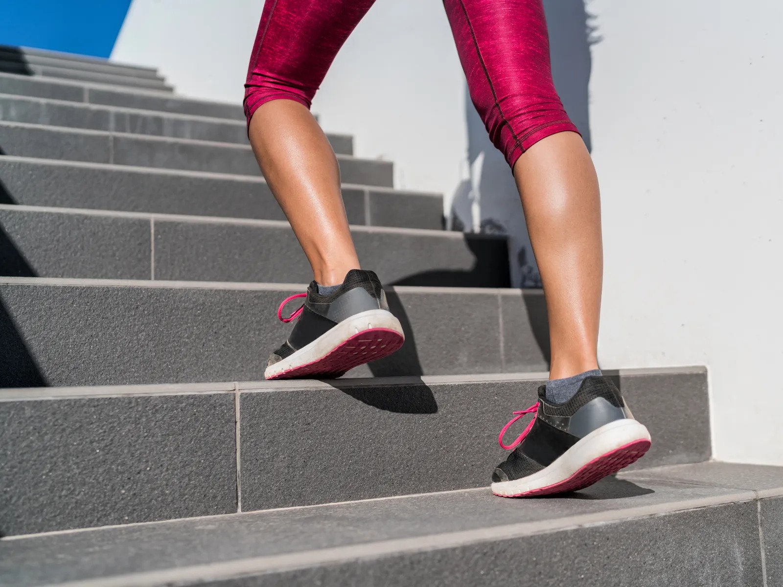 A Sweaty Stair Workout That Takes Just 20 Minutes