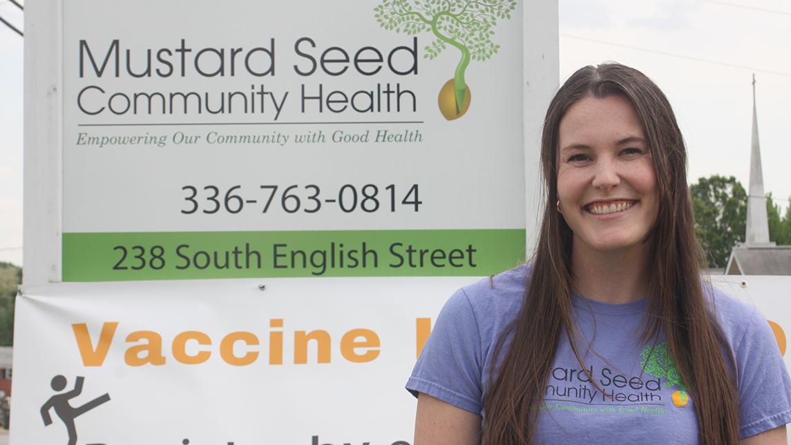 STUDENT INTERNS SUPPORT VACCINATION EFFORTS