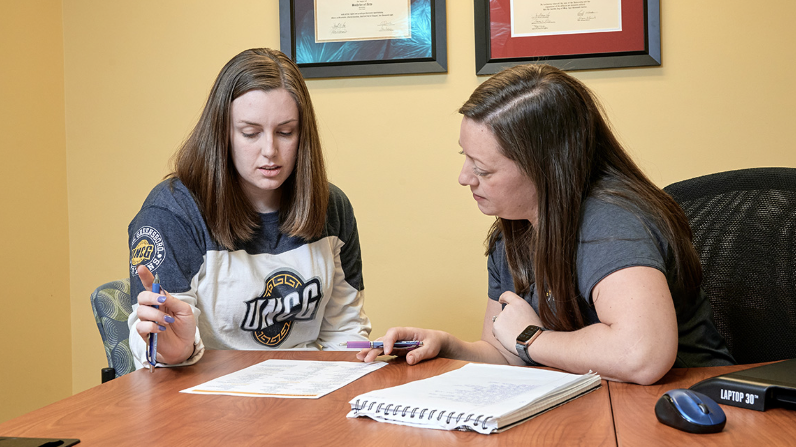 UNCG shares a “GUIDE” to student wellbeing with UNC peers