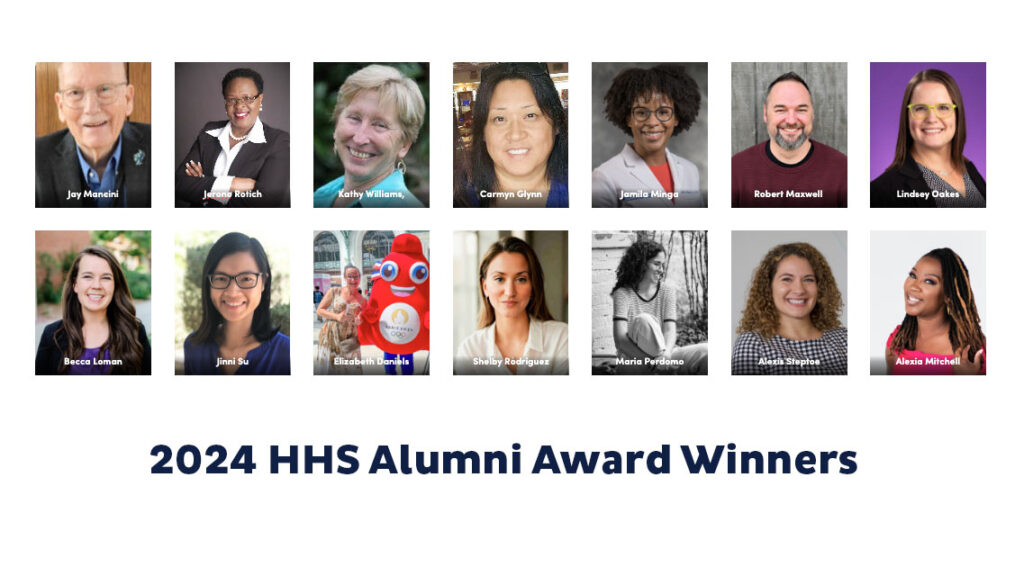 HHS Alumni Awards 2024, held at Weatherspoon Museum