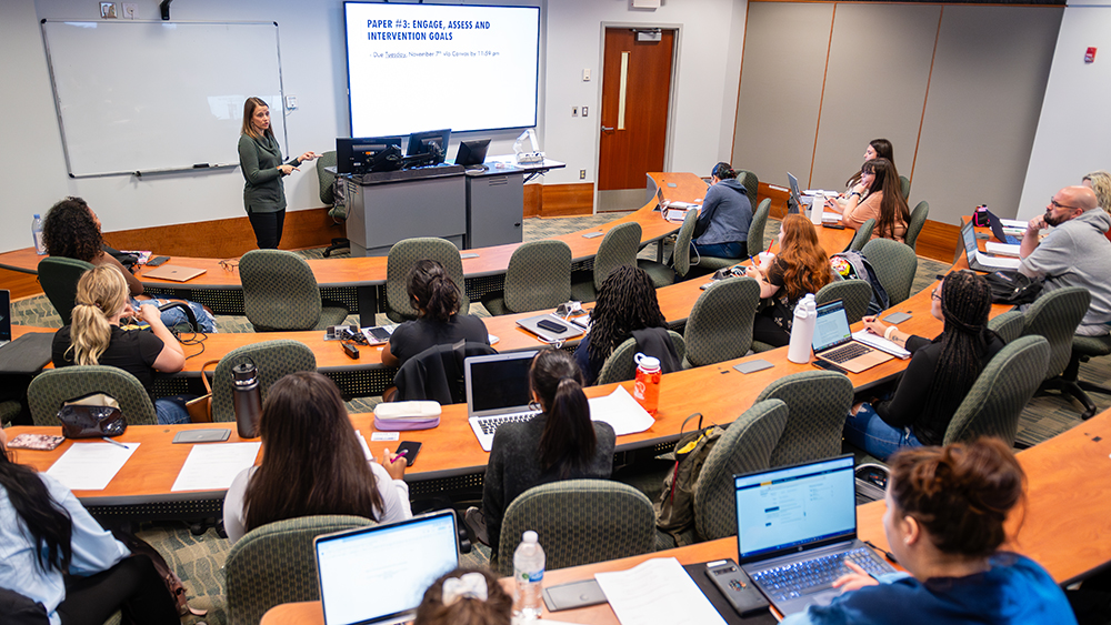 Beth Webb is an associate professor of social work at UNCG.