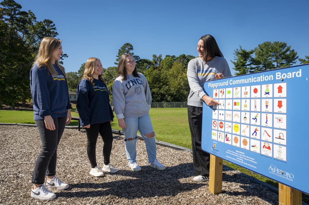 Communication Sciences and Disorders Students Create Messaging Boards