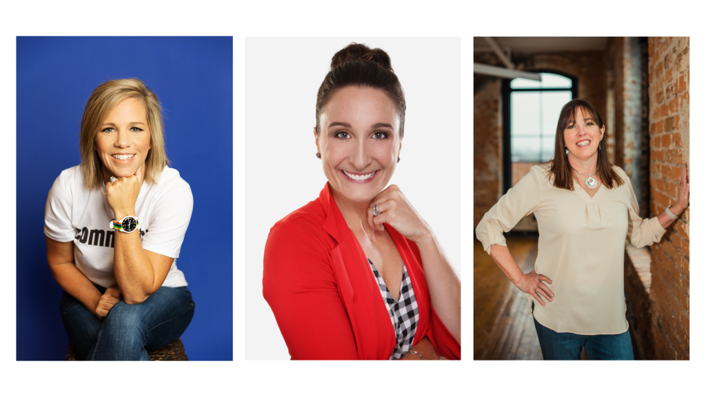 Annie Frisoli, Laura Kelly, and Heidi Majors