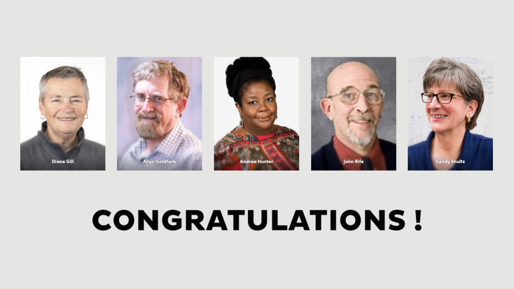 Dr. Diane Gill, Dr Goldfarb, Dr Andrea Hunter, Dr John Rife, Dr Sandy Schultz