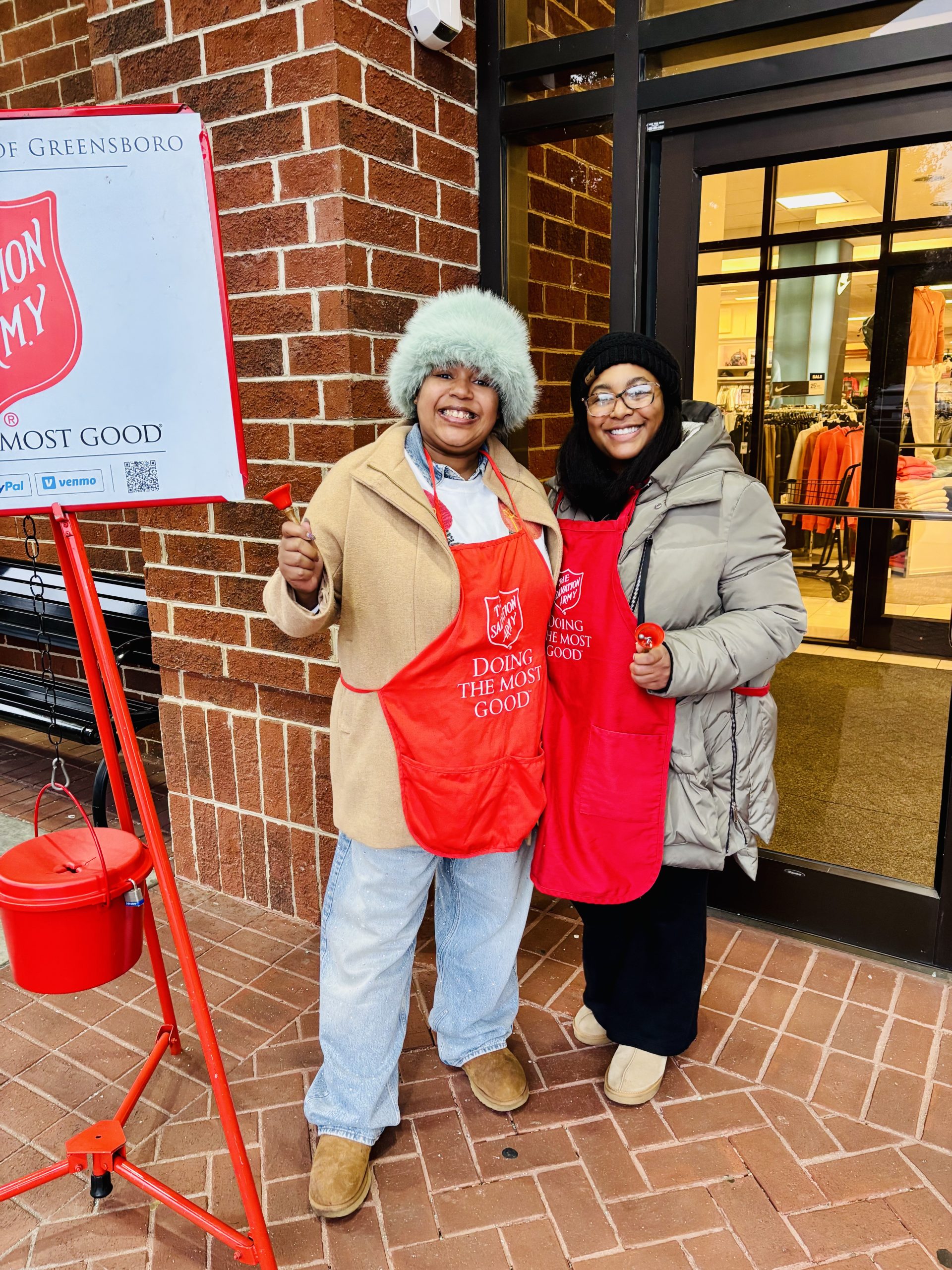 Salvation Army Bell Ringing 2025