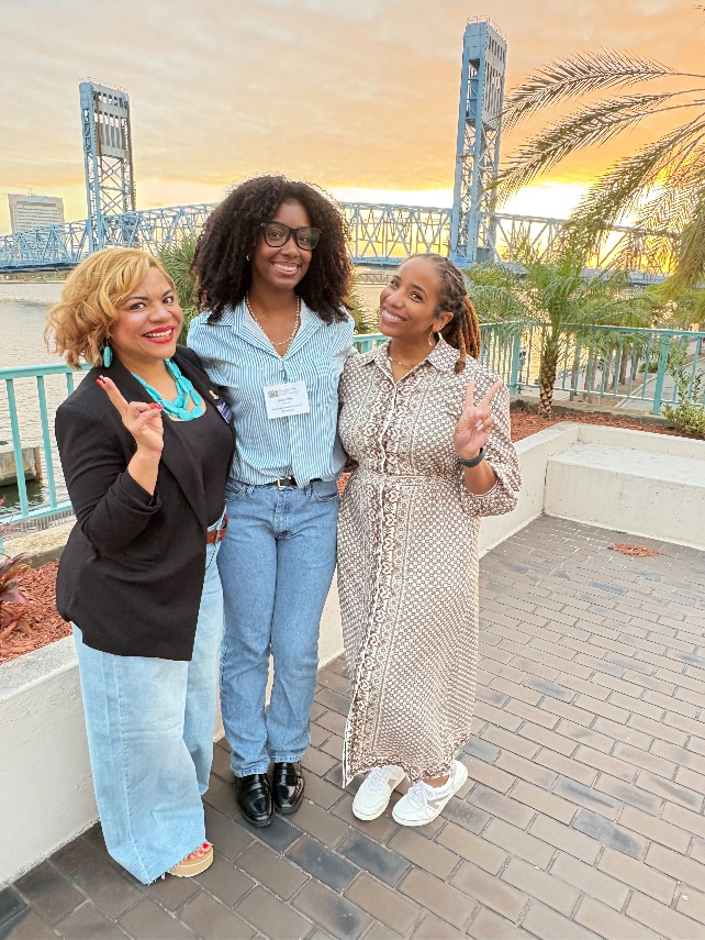 SHE Rises team in Jacksonville Fl at the Southern Sociological Society Meeting, 2026 